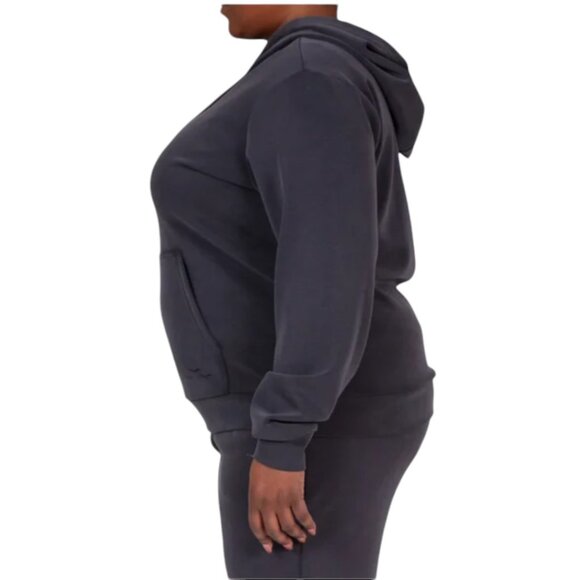 NEW Lazypants Women's Fleece Hoodie | Black - Picture 3 of 6